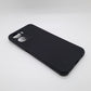 Vivo Y16 Carbon Fiber texture Hard Rubber armour back cover shock-porof case