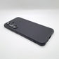Samsung S24 FE Carbon Fiber texture Hard Rubber armour back cover shock-porof case