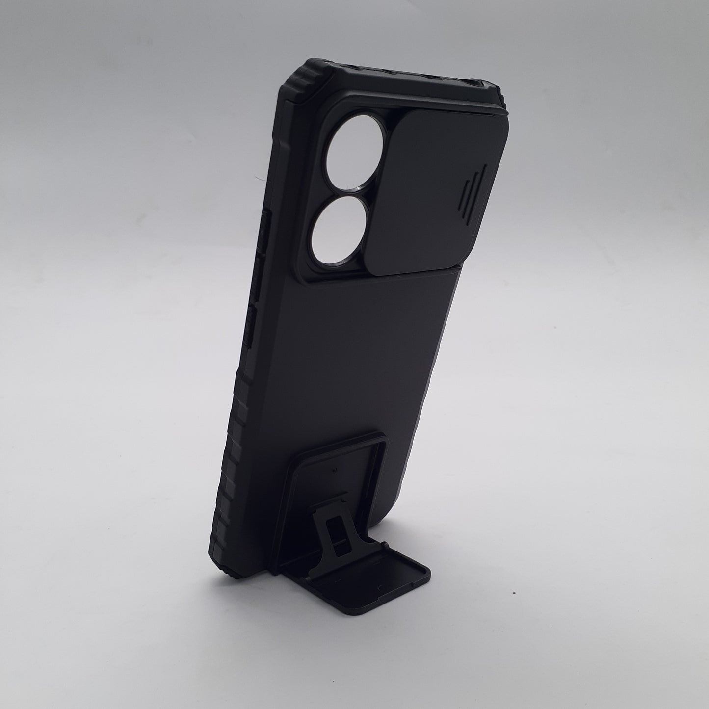 Redmi Note 14 Case Heavy Duty Protection Slide Camera Cover Built in Kickstand Hands Free Viewing
