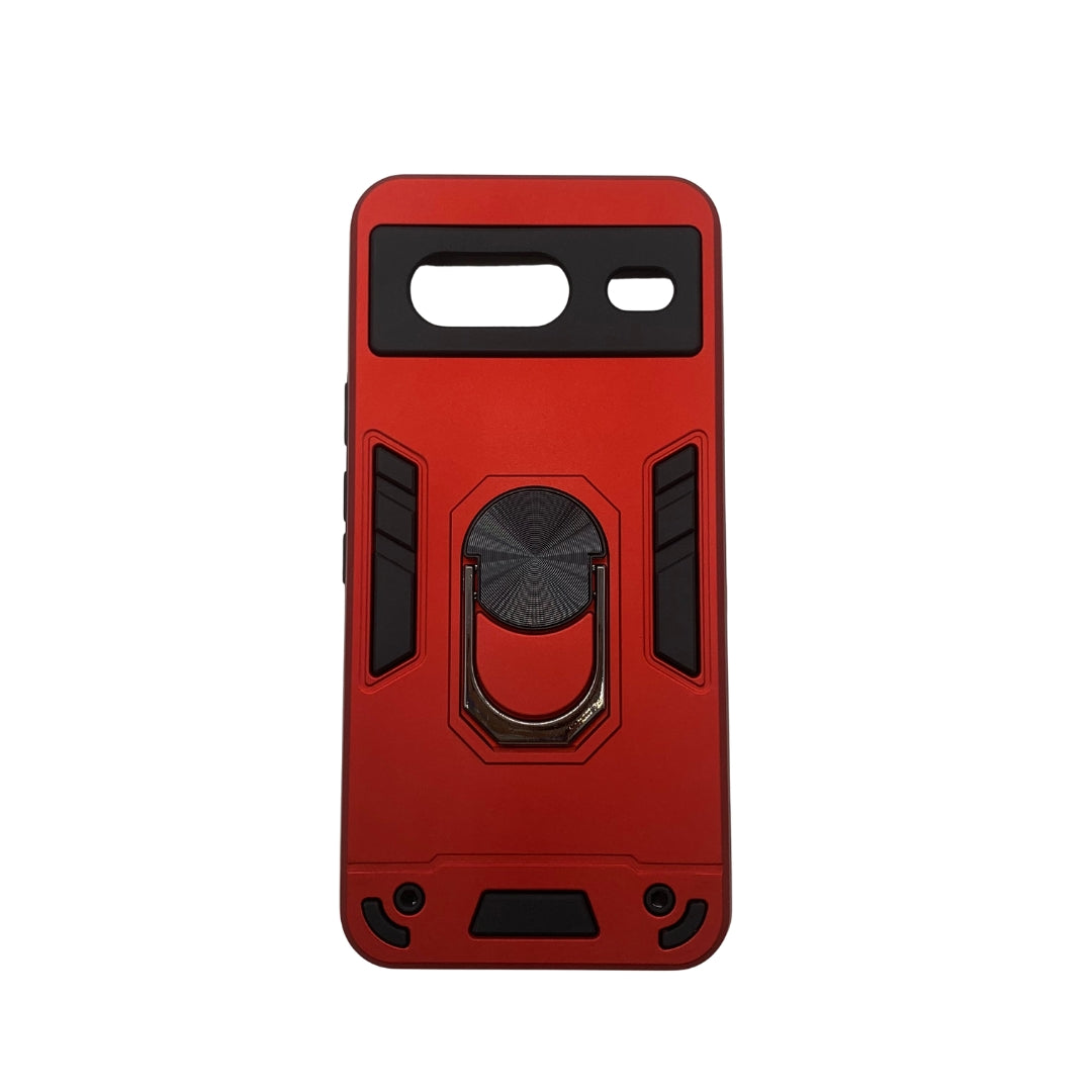Pixel 8 Hard Case with Ring Holder - Shockproof Slim Cover