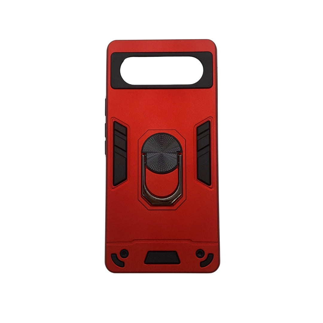 Google Pixel 6 Hard Case with Ring Holder - Shockproof Slim Cover