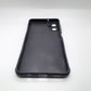 Samsung A06 Carbon Fiber texture Hard Rubber armour back cover shock-porof case