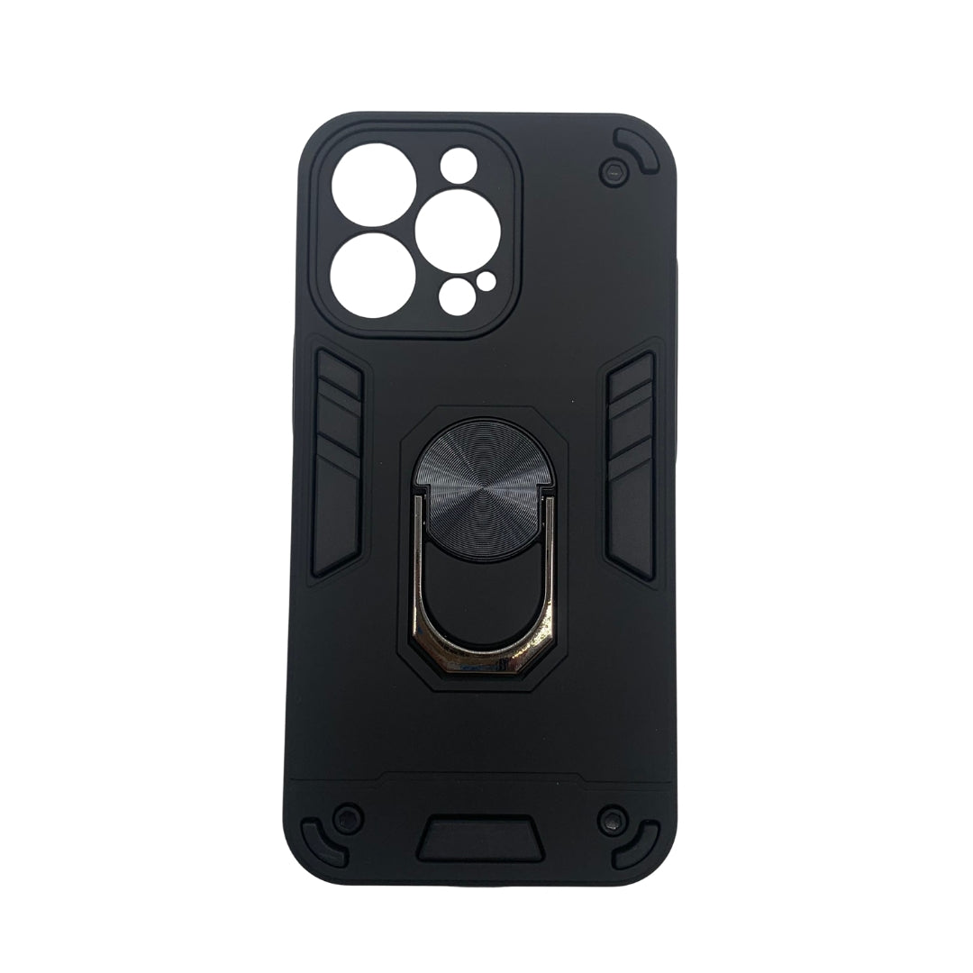 iPhone 13 Pro Hard PC Slim Shockproof Case with Ring Holder