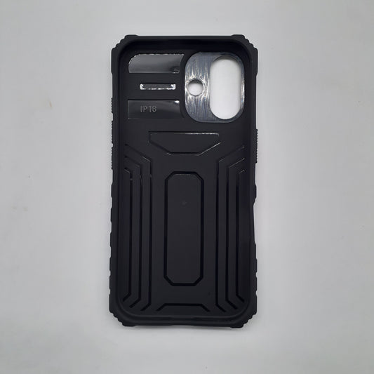 iPhone 16 Heavy Duty Rugged Protection Case Slide Camera Cover Integrated Kickstand Hands Free Viewing