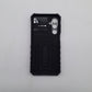 Samsung A16 Shockproof Hybrid Case Sliding Camera Protector Integrated Ring Stand Heavy Duty TPU PC Cover