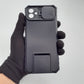 Samsung A04 Rugged Dual Layer Phone Case Slide Camera Cover Ring Holder Kickstand Shockproof Hybrid Protection