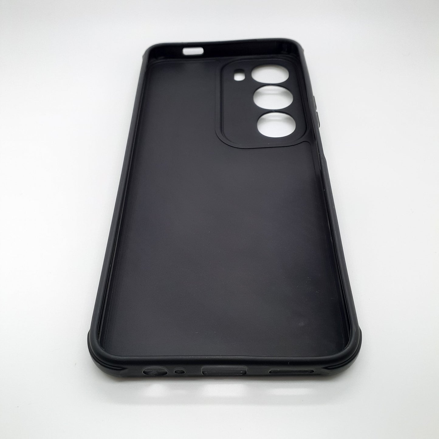 Vivo Y19s Carbon Fiber texture Hard Rubber armour back cover shock-porof case