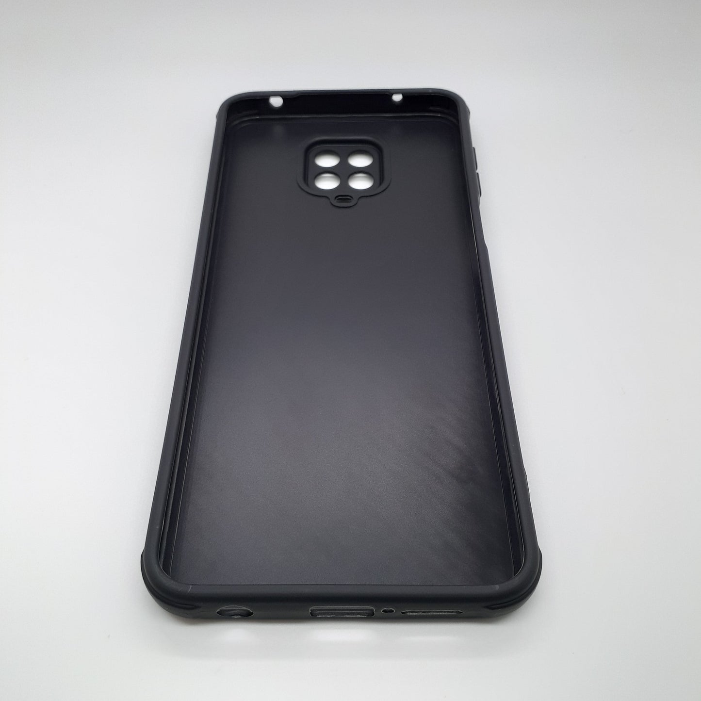 Redmi Note 9 Pro Carbon Fiber texture Hard Rubber armour back cover shock-porof case