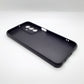 Samsung A15 Carbon Fiber texture Hard Rubber armour back cover shock-porof case