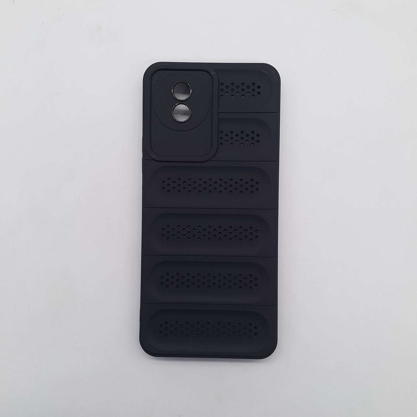 Vivo Y02 Carbon Fiber Slim TPU Phone Case | Heat Dissipation, Anti-Scratch Back Cover, Shockproof Protection
