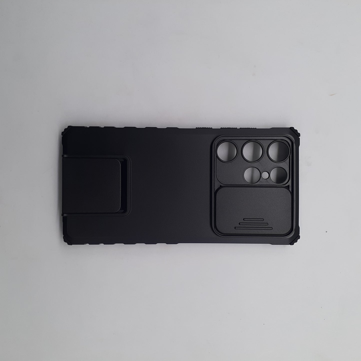 Samsung S23 Ultra Case Heavy Duty Shockproof Slide Camera Cover Built-in Kickstand Hands-Free Viewing