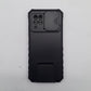 Samsung A42 5G Case Camera Lens Slide Protector Ring Holder Kickstand Heavy Duty Military Grade Shockproof PC Rugged Bumper