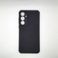 Samsung A55 Carbon Fiber texture Hard Rubber armour back cover shock-porof case