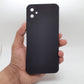 Samsung A04e Carbon Fiber texture Hard Rubber armour back cover shock-porof case