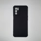OPPO A16 Carbon Fiber texture Hard Rubber armour back cover shock-porof case