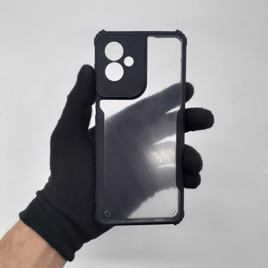 Motorola Moto G14 iPAKY Heavy-Duty Shockproof Protection Phone Case with Reinforced Edges, Crystal Clear Anti-Drop Cover, and Enhanced Grip