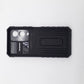 KEYSION Shockproof Armor Case Vivo Y17S Slide Camera Lens Protection Kickstand Back Cover Heavy Duty