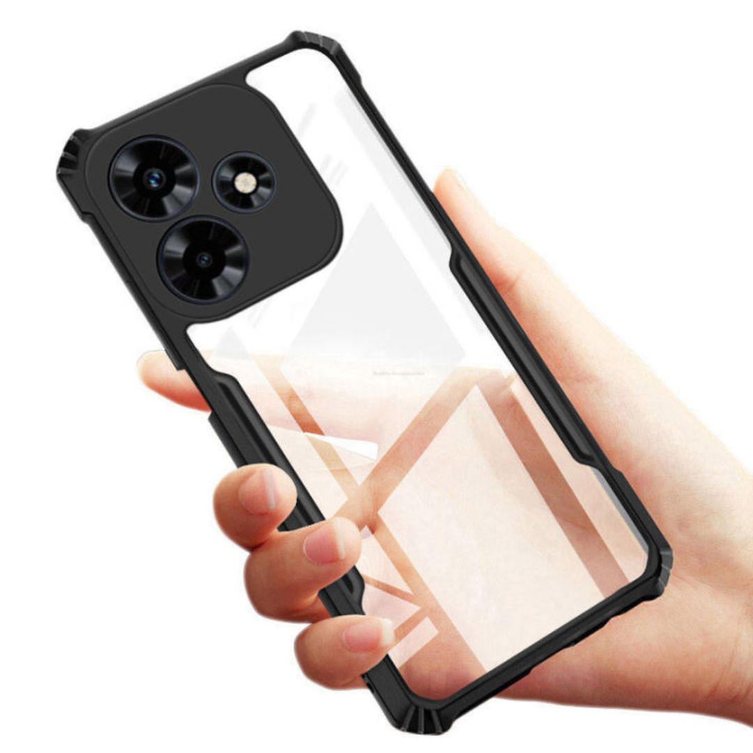infinix Hot 30i case Matte Black Back Cover Soft Silicone TPU Bumper case