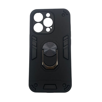 iPhone 14 Pro Hard PC Case with Ring Holder, Shockproof Slim Cover