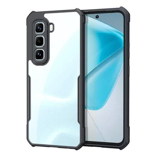 infinix Hot 50 Pro iPAKY Case, Heavy Duty Shock Proof Edges Protection Cover with Anti-Slip Grip and Comfortable Texture