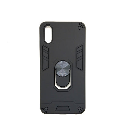 Vivo Y93 Hard PC Case with ring holder Shockproof Slim back Cover