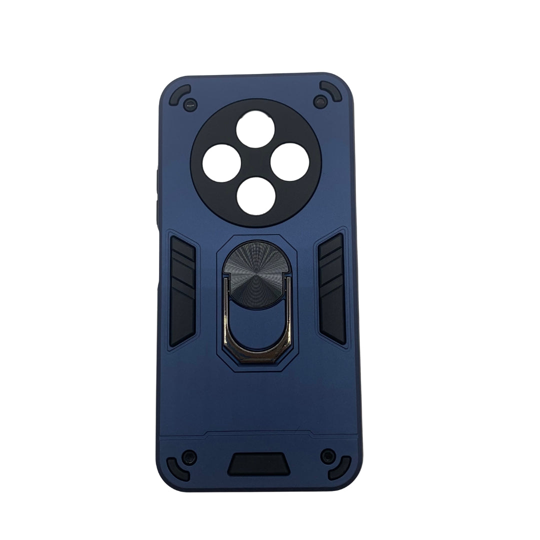 Tecno Spark 30C Hard Shockproof Case with Ring Holder & Kickstand