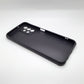 Samsung A04s Carbon Fiber texture Hard Rubber armour back cover shock-porof case