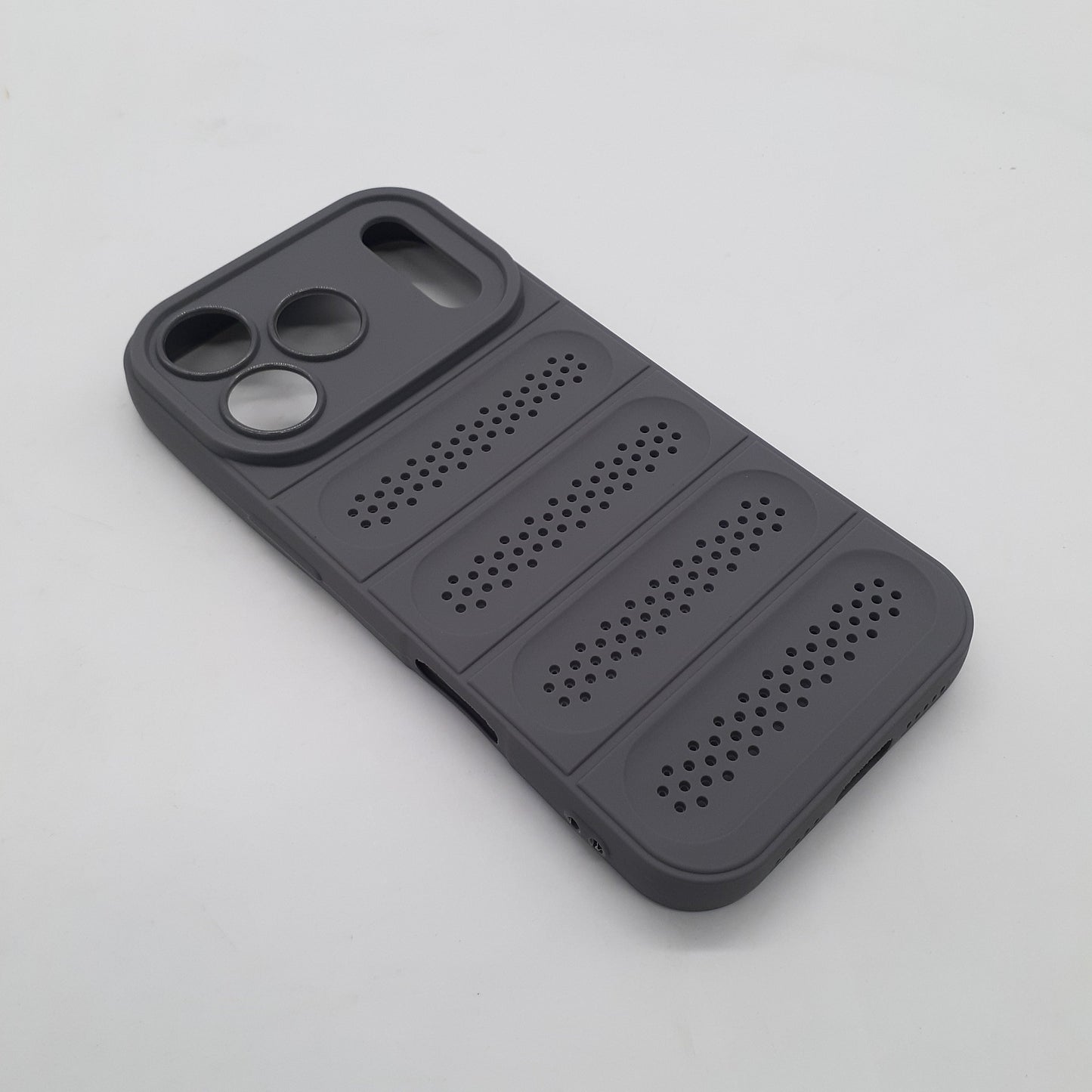 Premium iPhone 17 Pro Case: Strong TPU Material, Maximum Shockproof Drop Protection, Enhanced Heat Dissipation, Black Slim Cover