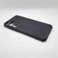 Samsung A35 Carbon Fiber texture Hard Rubber armour back cover shock-porof case