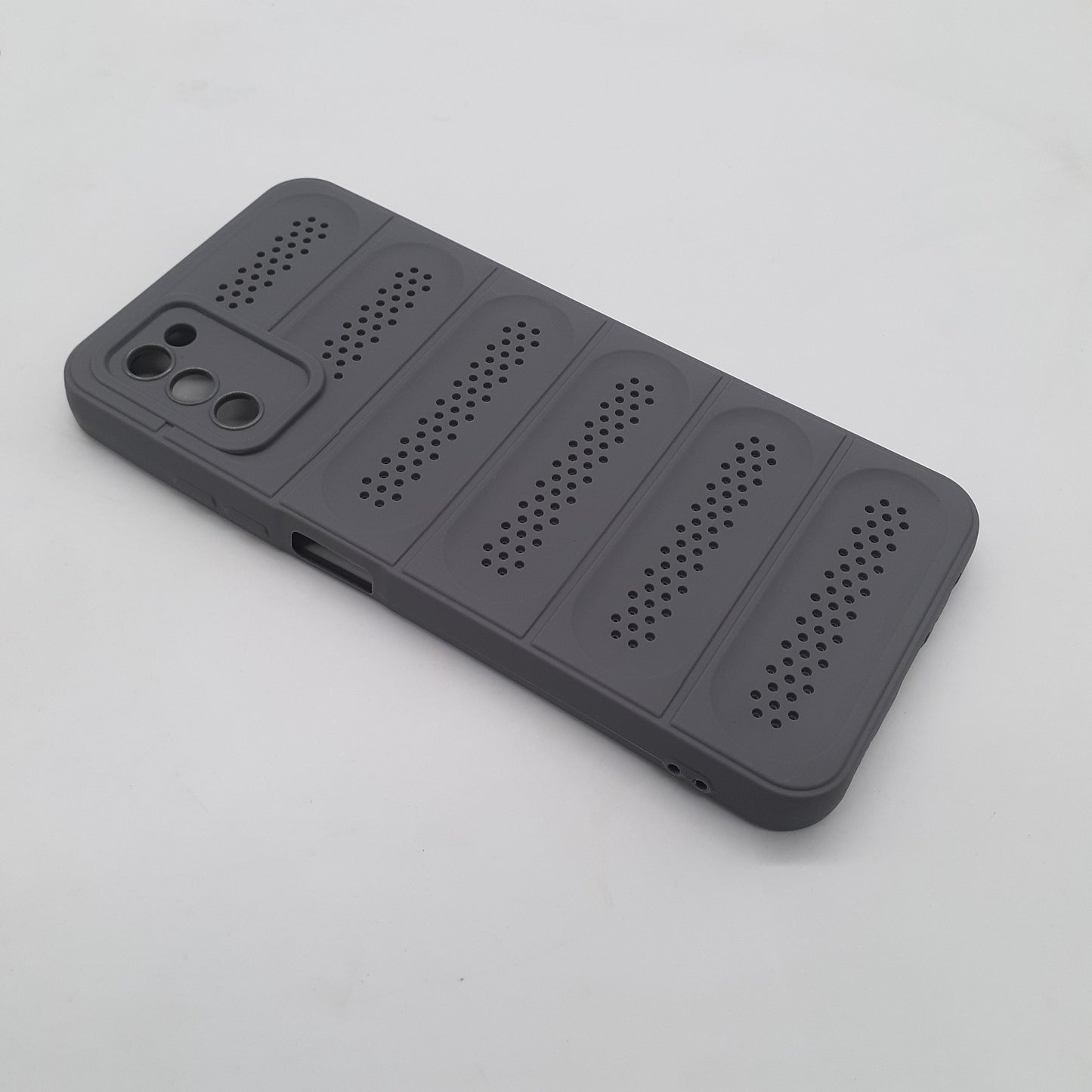 Samsung M02s Cooling Bumper Phone Case: Heat Dissipation, Shockproof, Transparent TPU Back Cover