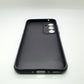 Samsung A35 Carbon Fiber texture Hard Rubber armour back cover shock-porof case