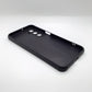 Samsung A16 Carbon Fiber texture Hard Rubber armour back cover shock-porof case