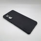 OPPO A58 Carbon Fiber texture Hard Rubber armour back cover shock-porof case