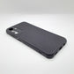 Samsung A14 Carbon Fiber texture Hard Rubber armour back cover shock-porof case