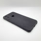 Vivo Y12 Carbon Fiber texture Hard Rubber armour back cover shock-porof case
