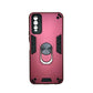 Vivo Y20s Hard PC Case with ring holder Shockproof Slim back Cover