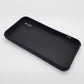 iPhone X Carbon Fiber texture Hard Rubber armour back cover shock-porof case