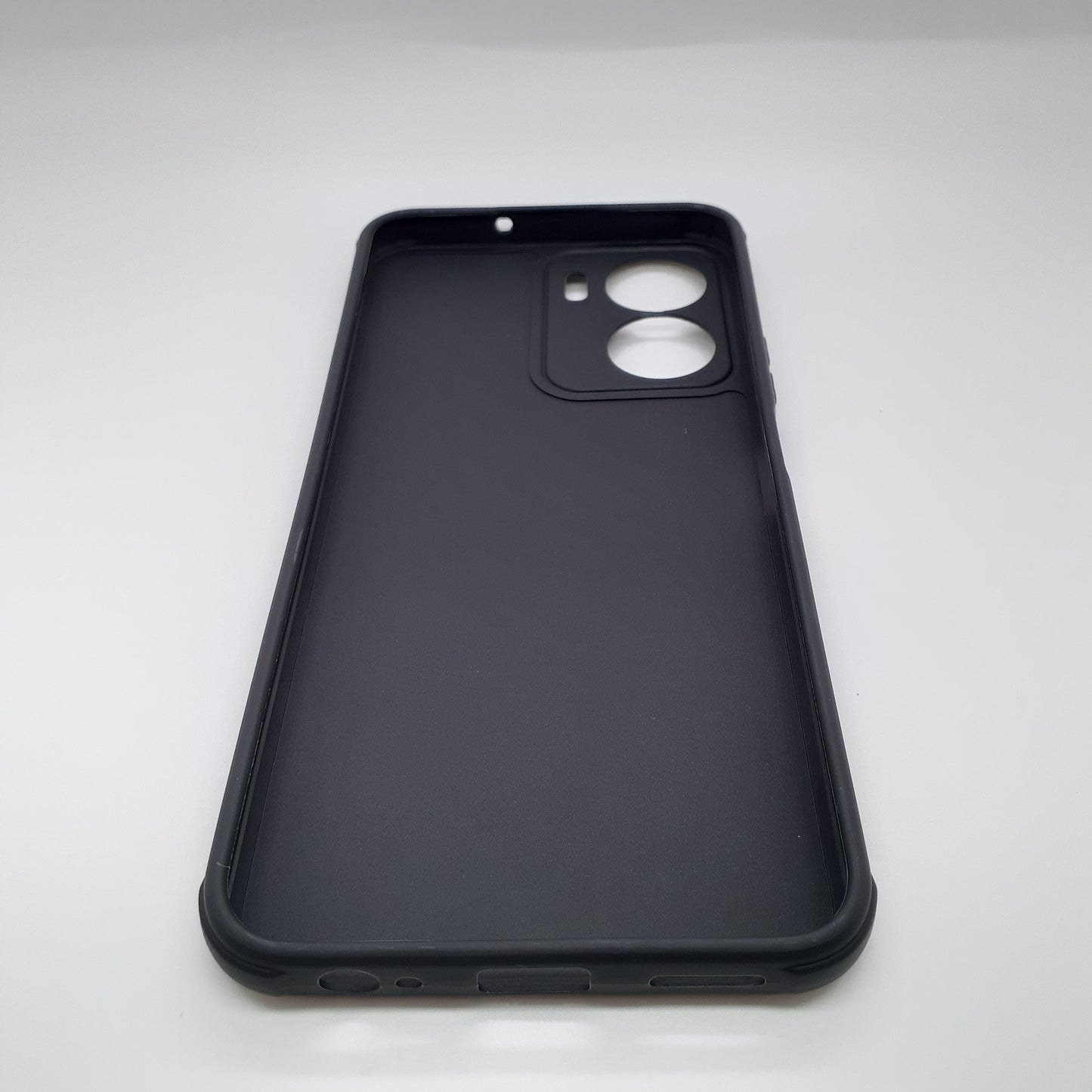 Vivo Y16 Carbon Fiber texture Hard Rubber armour back cover shock-porof case