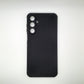 Samsung A16 Carbon Fiber texture Hard Rubber armour back cover shock-porof case