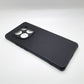Redmi Note 14 Pro 4G Carbon Fiber texture Hard Rubber armour back cover shock-porof case