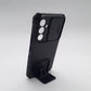 Samsung A54 5G Case Slide Camera Protector Slim Hybrid Shockproof Rugged Cover Built in Kickstand Black