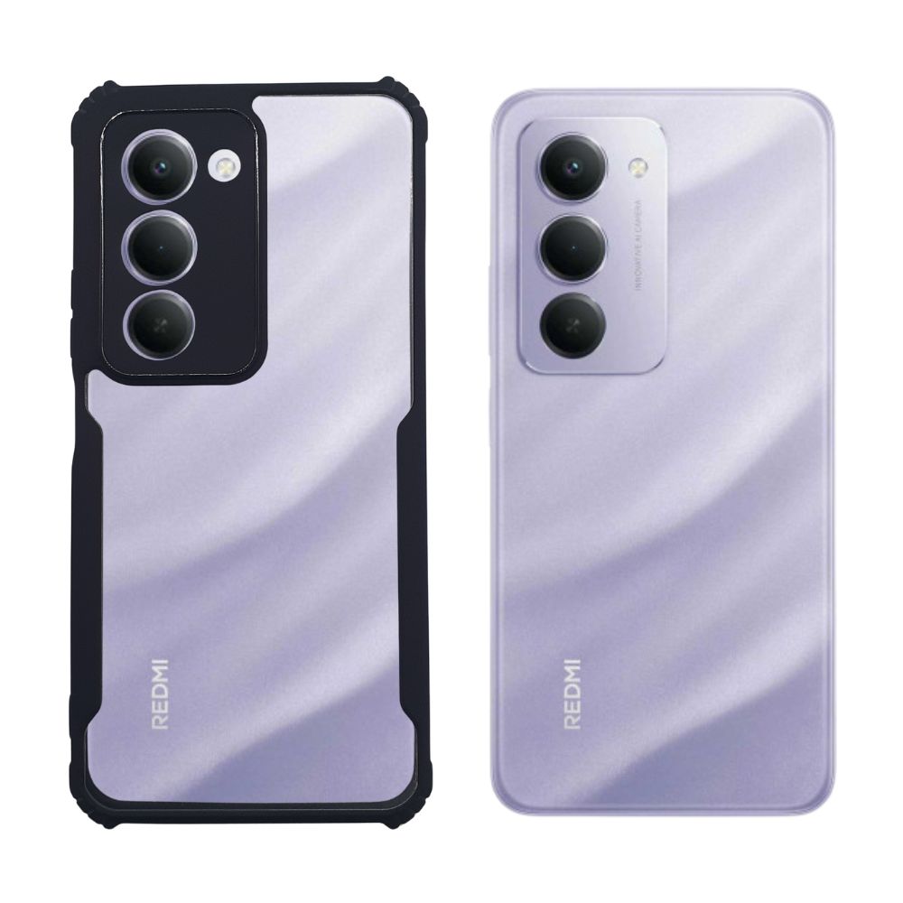 Redmi 15 4G iPAKY Case, Heavy Duty Shock Proof Edges Protection Cover with Enhanced Grip and Non-Slip Design