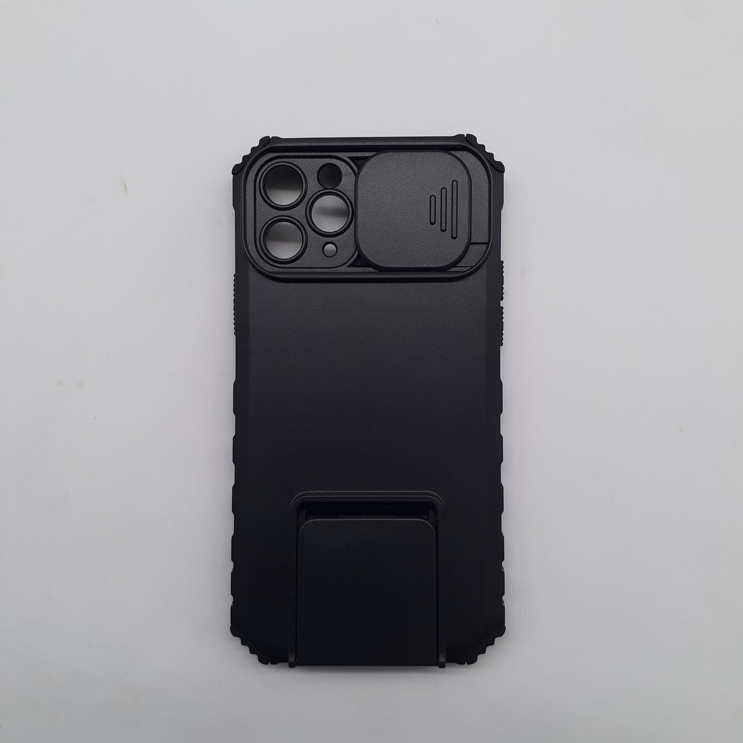 iPhone 11 Pro Heavy Duty Protective Case Sliding Camera Cover Integrated Kickstand Hands Free Viewing