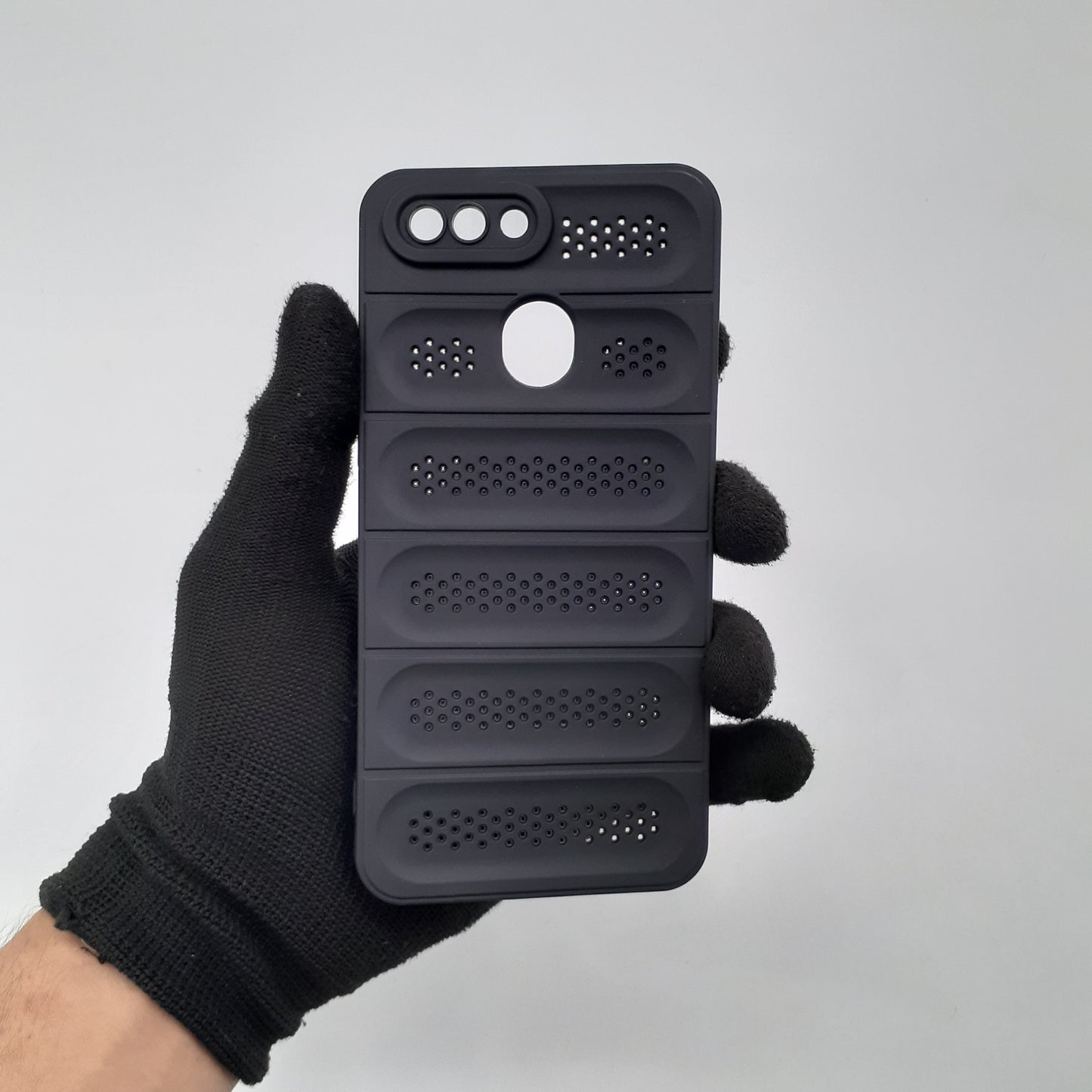 OPPO A3s Case, Slim Shockproof TPU Cover with Heat Dissipation, Full Protection Lightweight Phone Shell