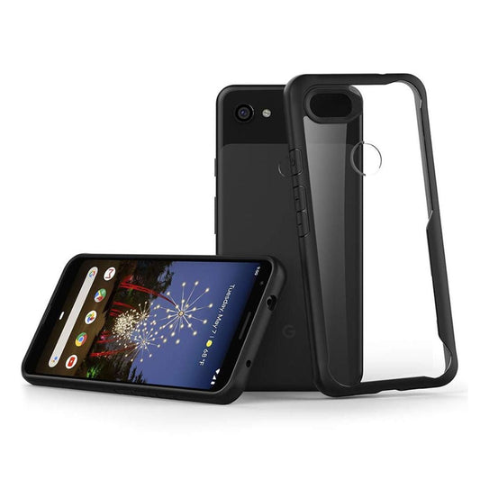 Google Pixel 3A case Matte Black Back Cover Soft Silicone TPU Bumper case