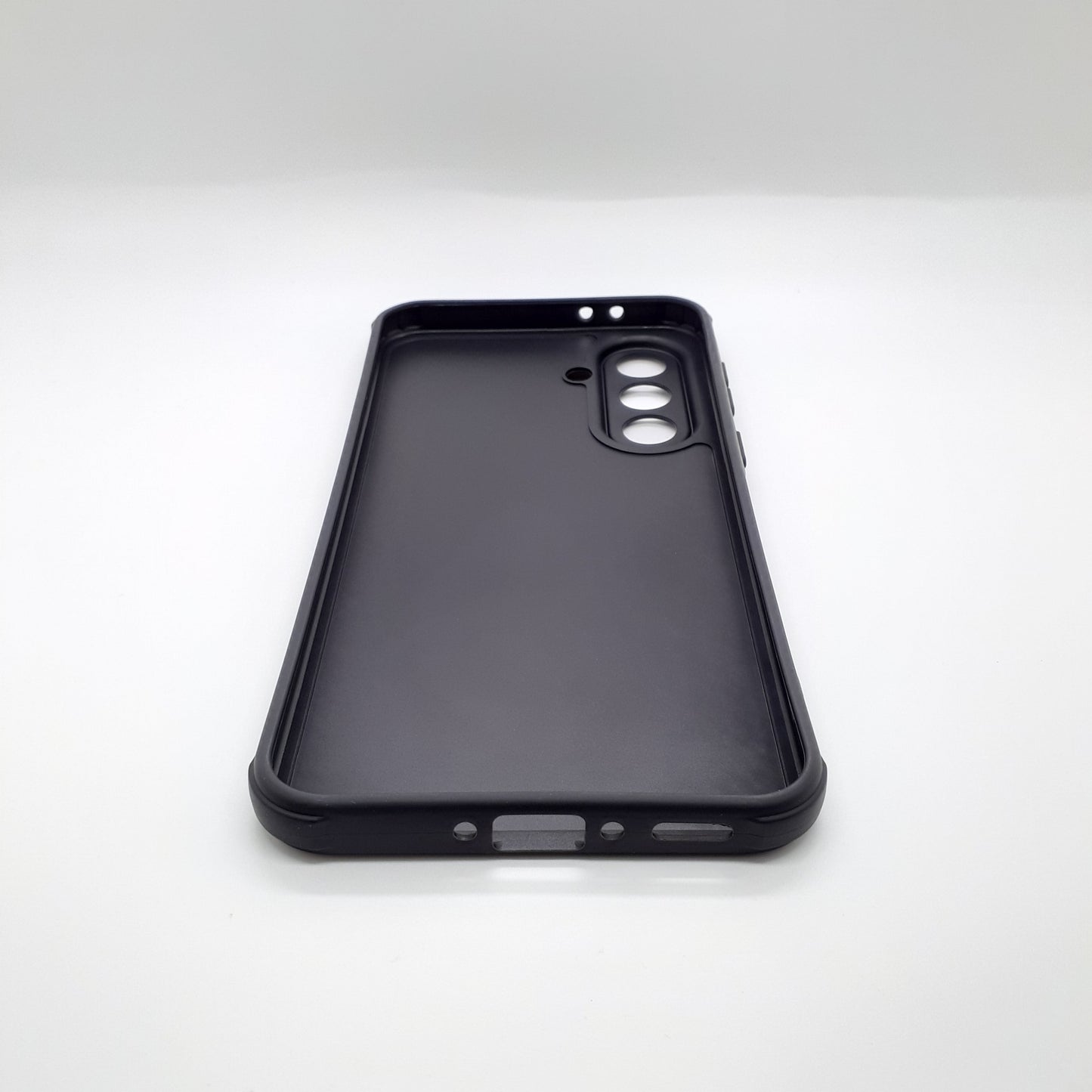 Samsung A36 Carbon Fiber texture Hard Rubber armour back cover shock-porof case
