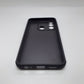 Tecno Spark 8C Carbon Fiber texture Hard Rubber armour back cover shock-porof case