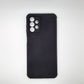 Samsung A04s Carbon Fiber texture Hard Rubber armour back cover shock-porof case