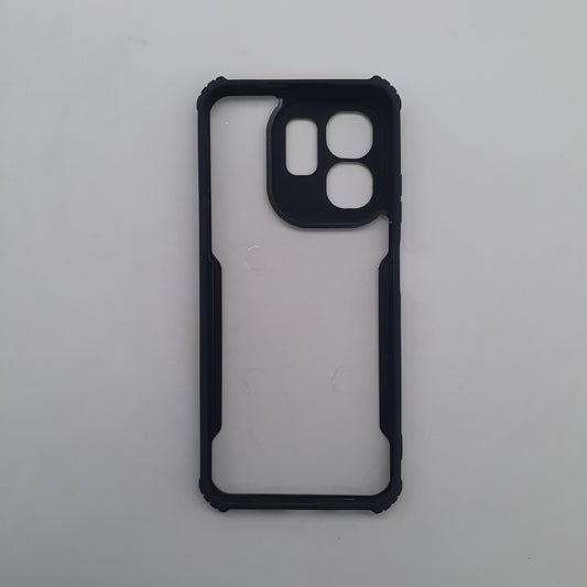 infinix Hot 50i iPAKY Rugged Anti-Drop Case with Shock-Proof Edges and Anti-Slip Hand Grip Soft TPU Back Cover Protection