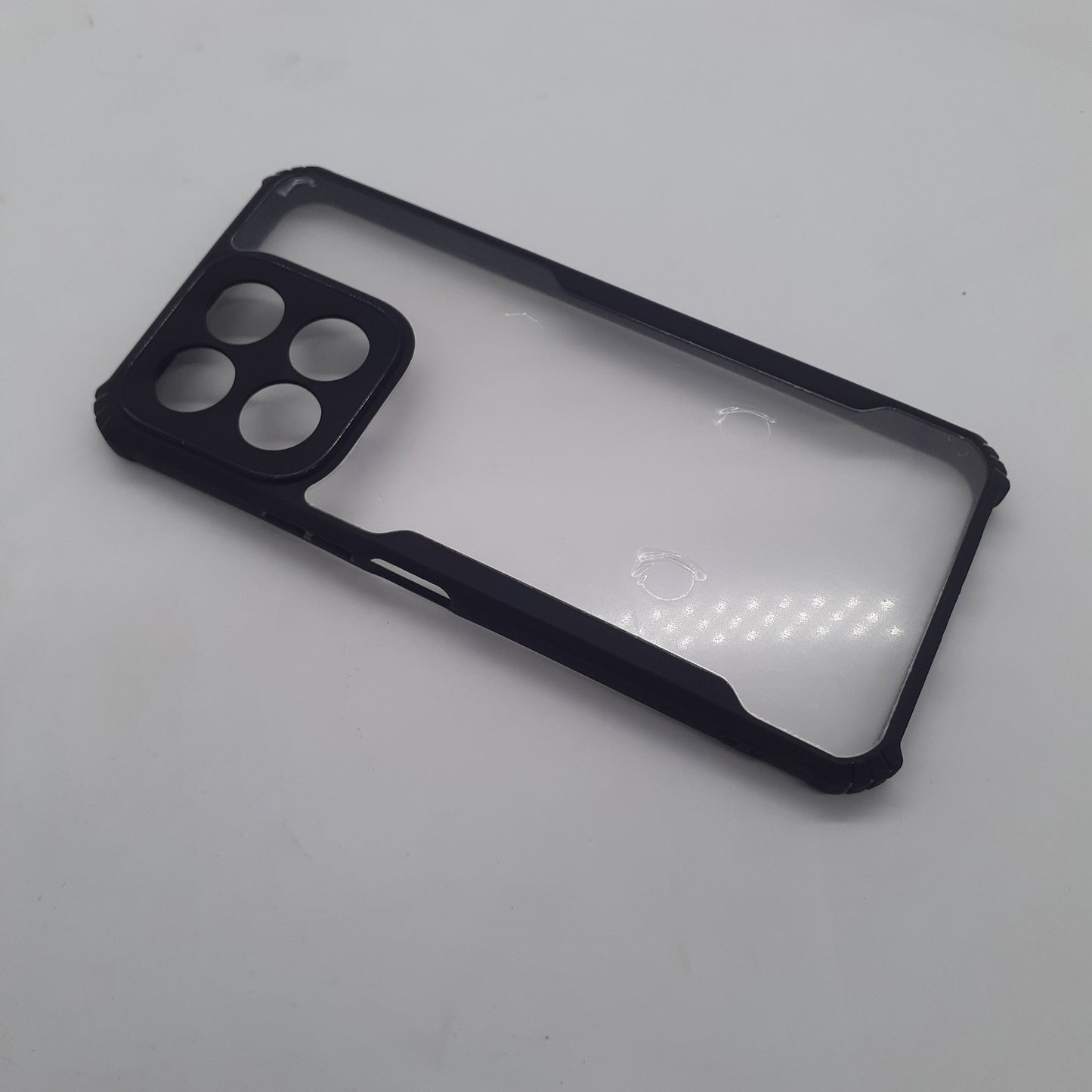 HONOR X5b iPAKY Shockproof Edge Reinforced TPU Case with Anti-Slip Frosted Grip and Transparent Hybrid Protection Cover